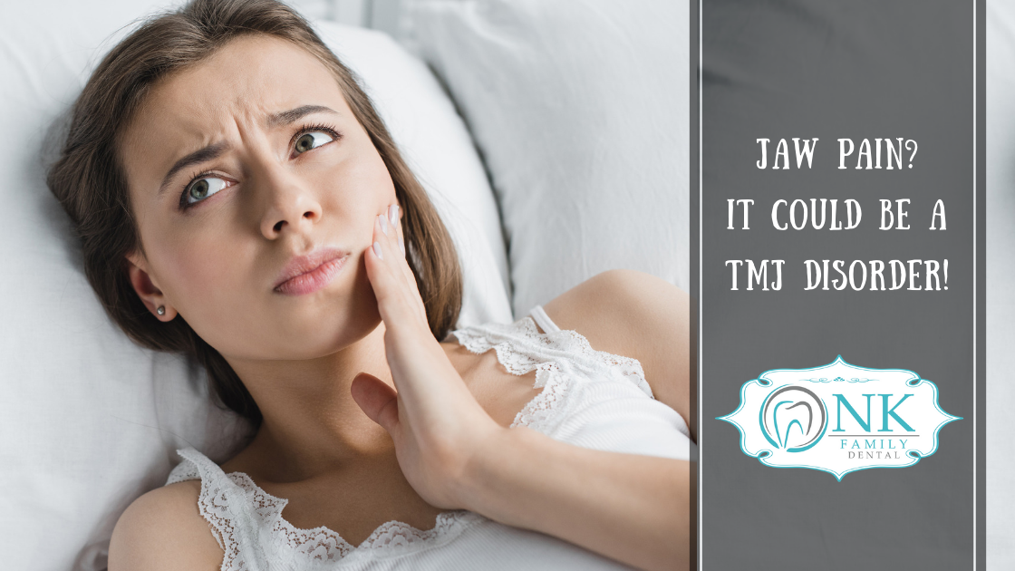 jaw pain it could be a tmj disorder