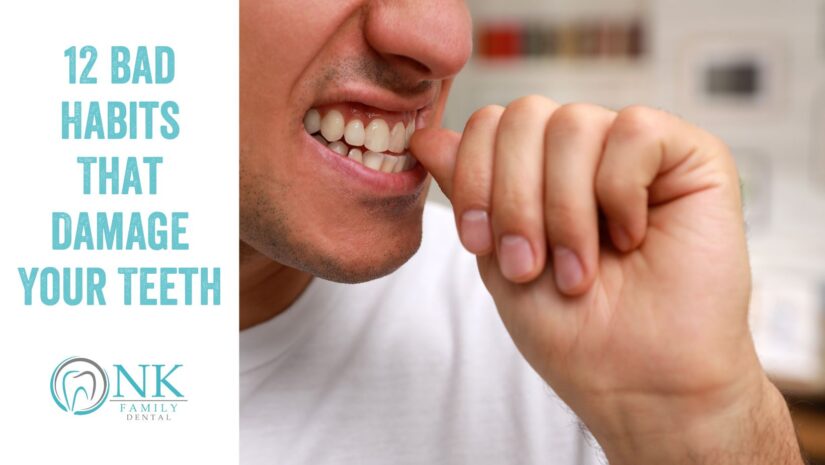 12 Bad Habits That Damage Your Teeth